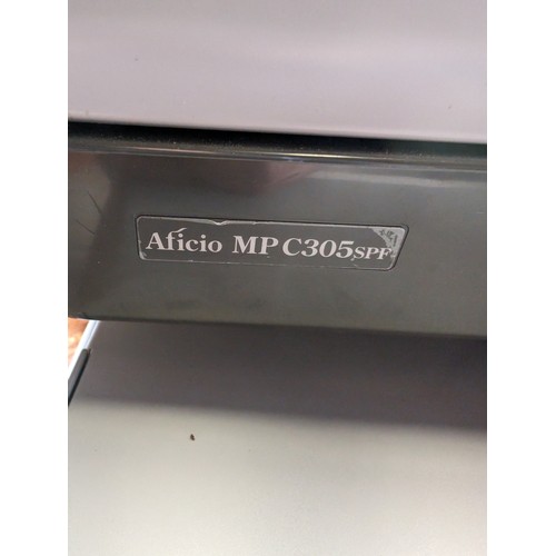 271 - AFICIO MP C305SPF - ALL IN ONE LASER PRINTER IN GOOD WORKING ORDER