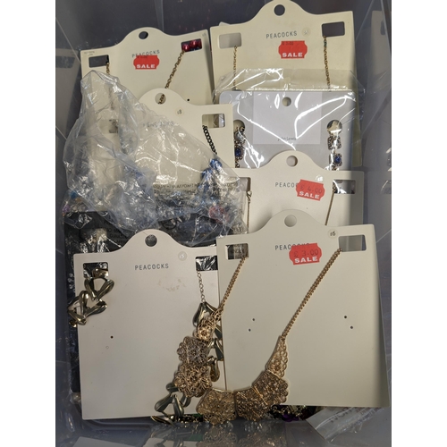 315 - Huge Bundle of Costume Jewellery approx. 8kgs PLUS 10 New Necklaces - Appears in Good Condition - Co... 