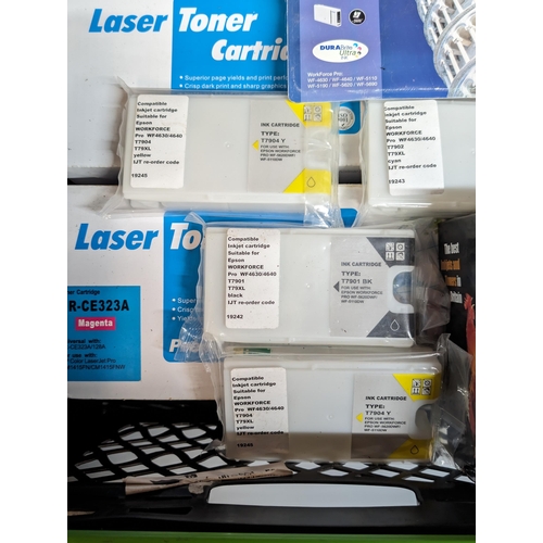 320 - Huge Bundle Of Laser Printer Toners / Cartridges - 18 Total - All Unused