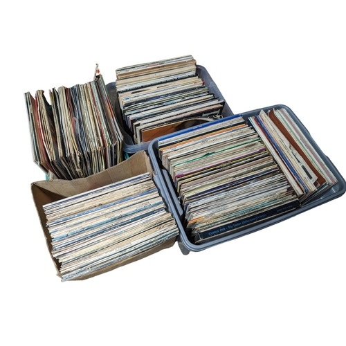 332 - Huge Collection of Vinyl's 250+ Various Genre's - Sleeves Worn.