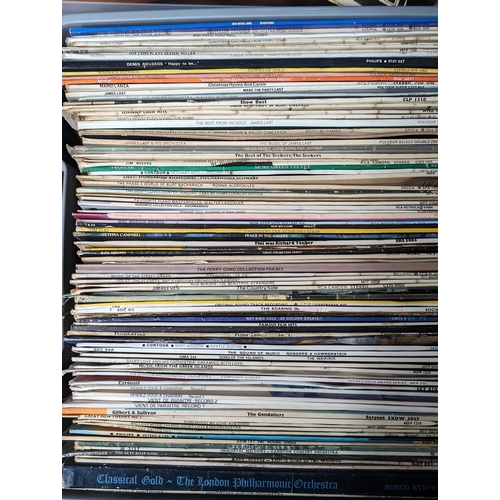 332 - Huge Collection of Vinyl's 250+ Various Genre's - Sleeves Worn.