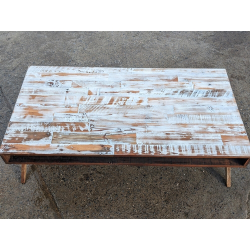 360 - Huge Well Crafted Vintage Solid Wood Coffee Table, Chic Style, Excellent Dovetail Jointed - Solid an... 