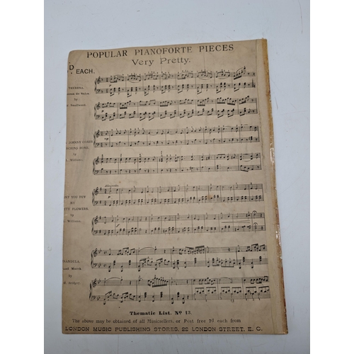 396 - Excellent Bundle of 18th/19thC Ephemera Including Coronation Grand March Music Booklet Antique Prope... 