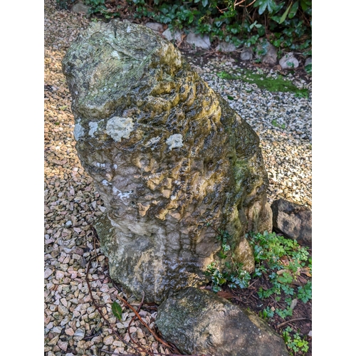 3 - Unusual Heavily Weathered Driveway Stone - Very Heavy, Very Unusual Pitting and - Heavy And Impressi... 