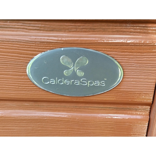 8 - Excellent Condition Caldera 4 Person Spa, With Cover & Step ( Regularly Maintained by A Third Party ... 