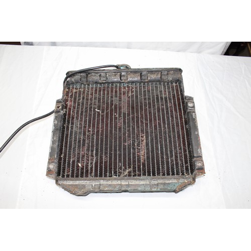 6 - Mk1 Ford / Lotus Cortina Original Radiator - With Cap Overall Good Condition