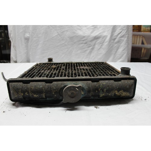 6 - Mk1 Ford / Lotus Cortina Original Radiator - With Cap Overall Good Condition