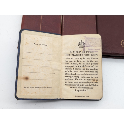 Selection Of Vintage Pocket Bibles / Common Prayer Books, Including ...