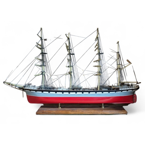 Excellent Hand Built Wooden Model, Archibald Russell Tall Ship ...