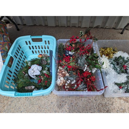 35 - Large Quantity Vintage Christmas Decorations, Quantity of (6) Boxes, Too Much To List Practically