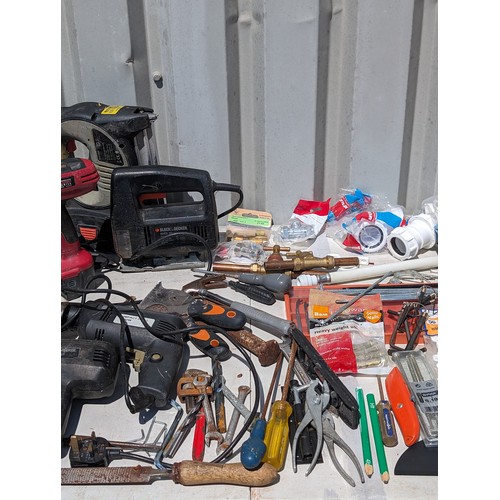 36 - Quantity Tools, Good Collection Of Various Household Tools and Equipment