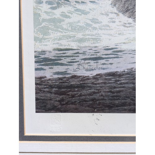 45 - John Chancellor Limited Edition Number Print 699/850 Taking Bude After a Blow Excellent Nautical Pri... 