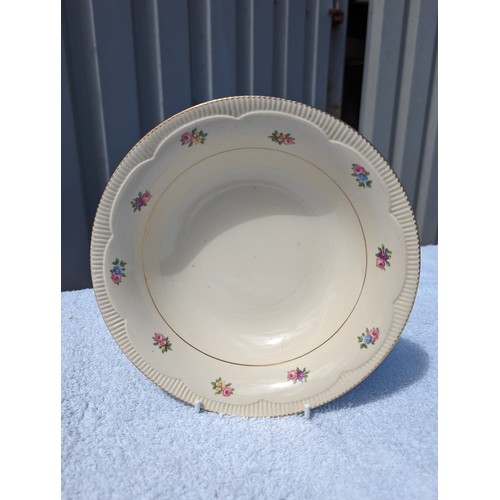 110 - Good Bundle Clarice Cliff Newport Pottery Side Plates (6) Plate and Serving Tray, With Collection of... 
