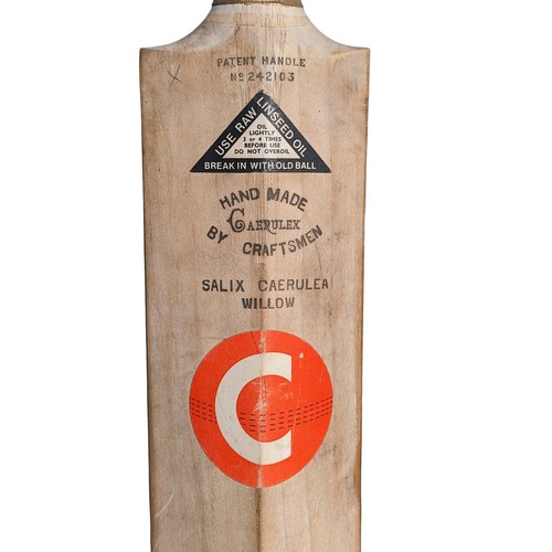 213 - Vintage Geoff Boycott - Caerulex Salix Willow Bat County Sports St Neots Hunts - Autograph Super 4 S... 