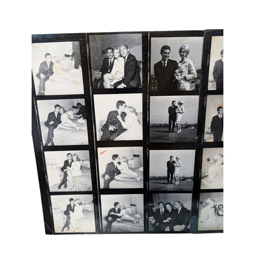 4 - Rare Mandy Rice Davies - Qty 94 Profumo Affairs Period Original Photographs On Original Contact Shee... 