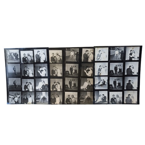 4 - Rare Mandy Rice Davies - Qty 94 Profumo Affairs Period Original Photographs On Original Contact Shee... 