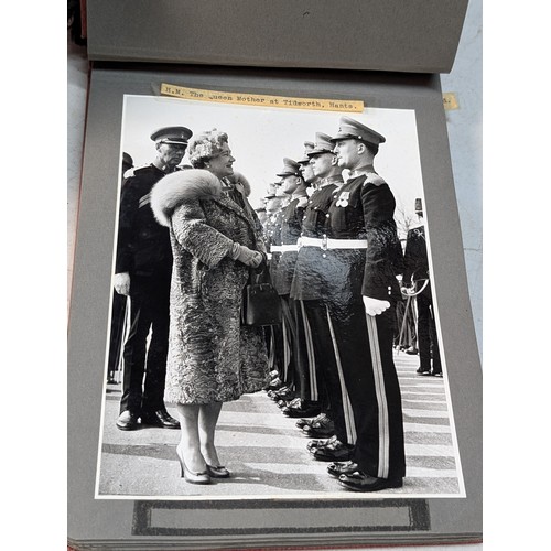 5 - Good Photo Album To Include Mostly Royalty, Duke of Edinburgh, Queen Elizabeth, Queen Mother at Tidw... 