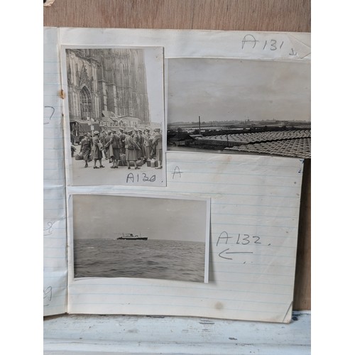 12 - Collection of RAFA Photographs Contained Within a Notebook Plus 5 Loose Squadron Photographs