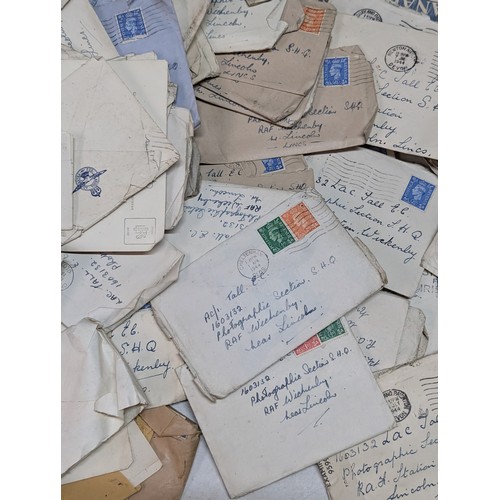 25 - Huge Quantity Appx 500-750 WW2 Letters, Mostly LACW Tall and Eric Tall - Both With Interesting Milit... 