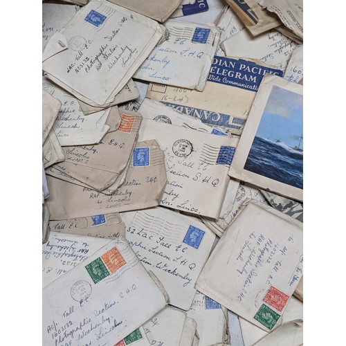 25 - Huge Quantity Appx 500-750 WW2 Letters, Mostly LACW Tall and Eric Tall - Both With Interesting Milit... 