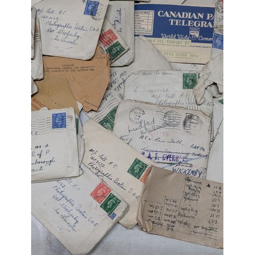 25 - Huge Quantity Appx 500-750 WW2 Letters, Mostly LACW Tall and Eric Tall - Both With Interesting Milit... 