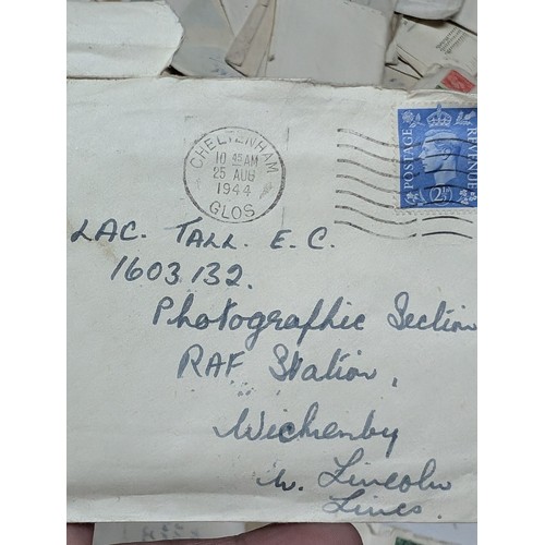 25 - Huge Quantity Appx 500-750 WW2 Letters, Mostly LACW Tall and Eric Tall - Both With Interesting Milit... 