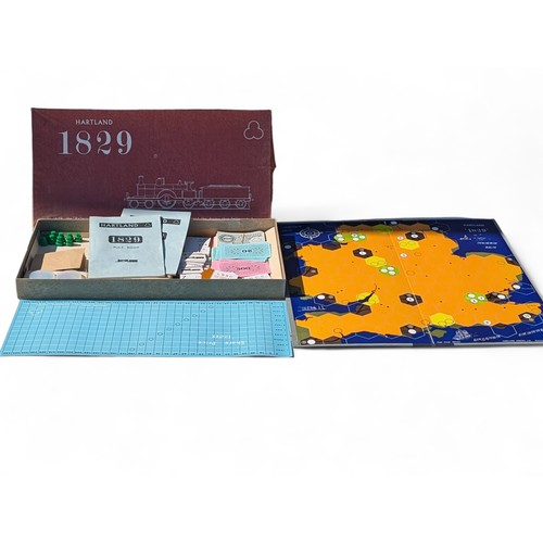 58 - Rare Hartland 1829 Boardgame, Appears In Remarkable Condition. Appears Complete. Gameboard Looks Har... 