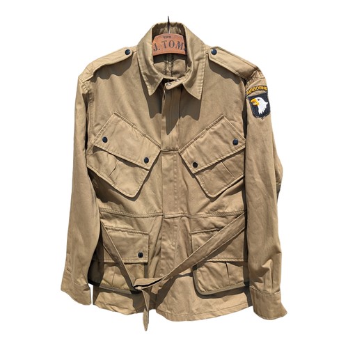 97 - Very Good Reproduction 101st Airborne M42 Jacket - Excellent Overall Condition Size 42R