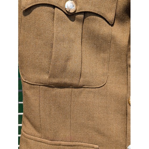 105 - Vintage Military Army Jacket and Trousers - Royal Engineers Buttons - No Labels to Note