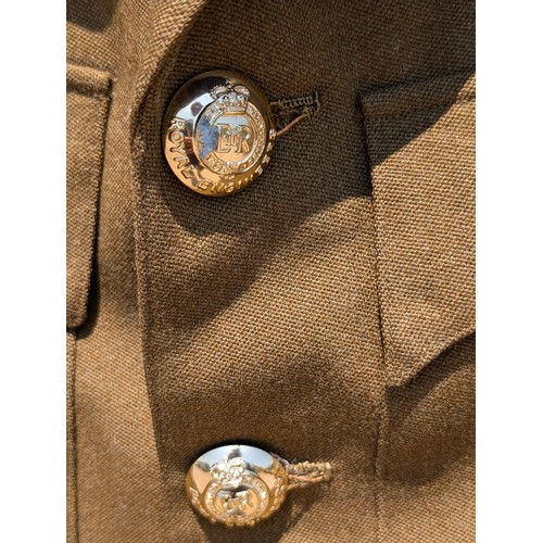 105 - Vintage Military Army Jacket and Trousers - Royal Engineers Buttons - No Labels to Note