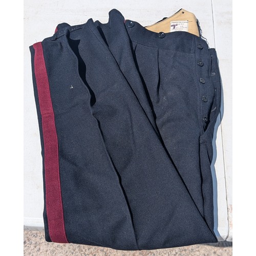 108 - Bundle 7 Vintage Military Issue Trousers - Barrack Dress / Lightweights Etc - Condition Appears Good... 