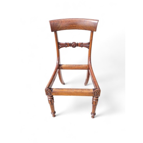 155 - Excellent Antique Pair Original Mahogany Regency Chairs Likely Georgian Excellent Overall Condition ... 