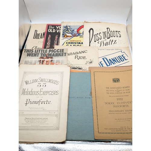 251 - Unusual Antique Bundle of Sheet Music - Seldom Seen Physical Examples