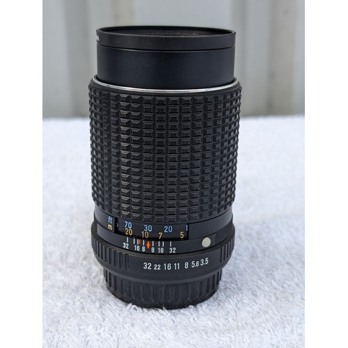 262 - PENTAX smc PENTAX 135mm F3.5 Telephoto Prime Lens Good Order With Case