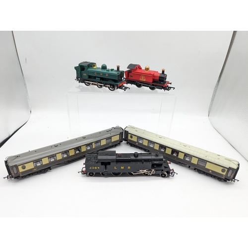 308 - Hornby Qty Engines, Tenders, Carriages Etc. To Include R300 8751, R3867, LMS 2308, Plus Agatha First... 