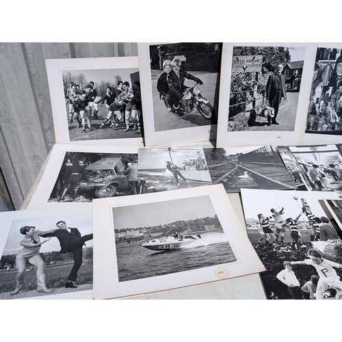 2 - Qty 30+ Local Interest Mounted Photographs On Board - SS  Bremen, Smokey Joe, Cliff Rescues, Celebri... 