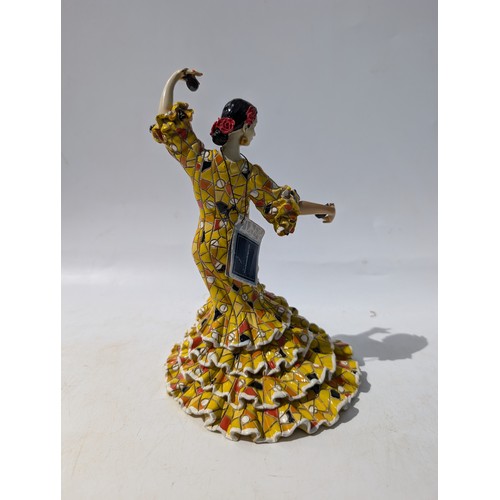 47 - Wonderful Barcino Flamenco Dancer Figurine In Excellent Condition 8