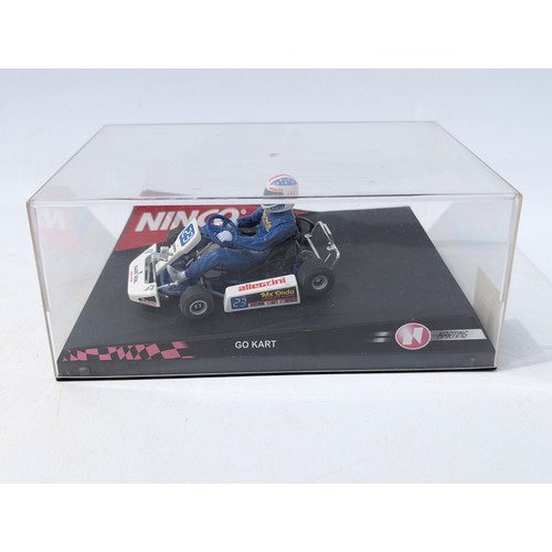 56 - Qty (4) Ninco 1:32 Scalextric Cars - Boxed, Appear Lightly Used. Includes N47 Go Kart Belson, F1 Ser... 