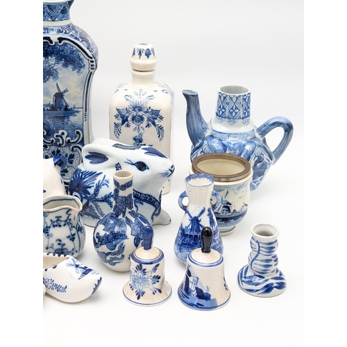 157 - Large Bundle Blue and White Ceramics, Delft, Chinese, Plus Lots More!