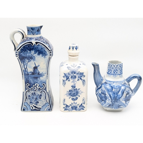 157 - Large Bundle Blue and White Ceramics, Delft, Chinese, Plus Lots More!