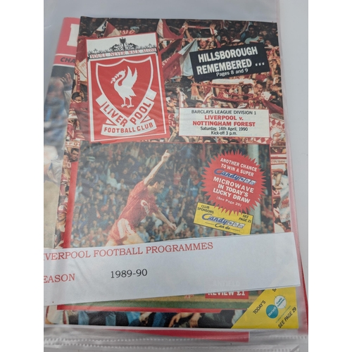 256 - Large Quantity Football Programmes, Mostly Liverpool 1982-2000, Other Notable Programmes West Ham, C... 