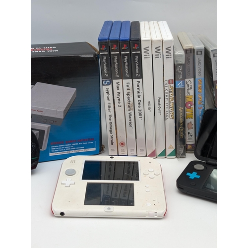 365 - Vintage Gaming Bundle - PSP, Nintendo, 2DSXL Blue & Turqoise, 2DS, Nintendo Anniversary Edition, PS2... 