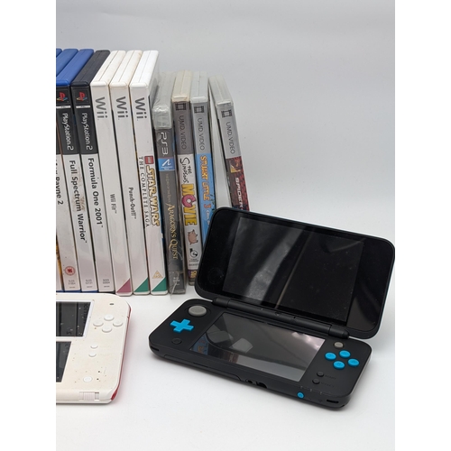 365 - Vintage Gaming Bundle - PSP, Nintendo, 2DSXL Blue & Turqoise, 2DS, Nintendo Anniversary Edition, PS2... 