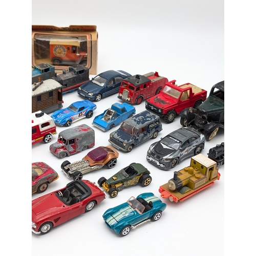 371 - Mixed Bundle Playworn Diecast, Corgi, Burago, Etc