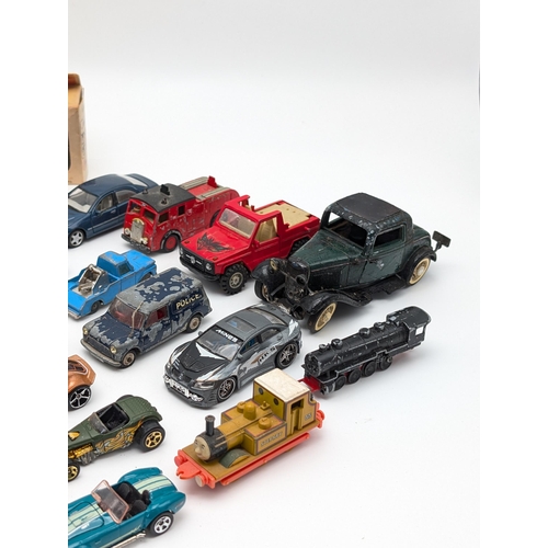 371 - Mixed Bundle Playworn Diecast, Corgi, Burago, Etc