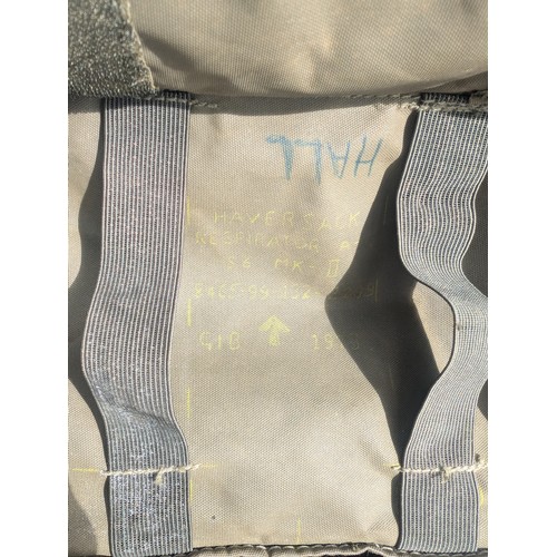 352A - Quantity Military Issue Satchels / Bags S10 Gas Mask Bag, Plus Others