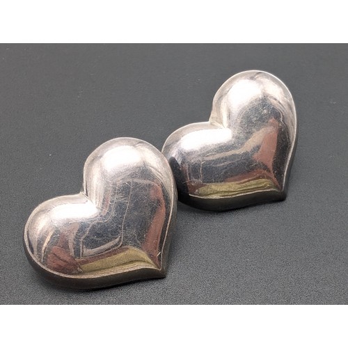 358 - Group Sterling Silver, Large Heart Earrings, Plus Others 18.77g