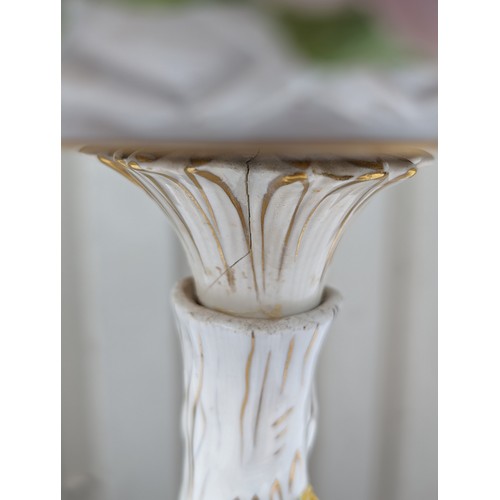 610 - Large Vintage PMP Shierholz Plaue Porcelain Centrepiece Bowl, With Excellent Hand Painted Figures an... 