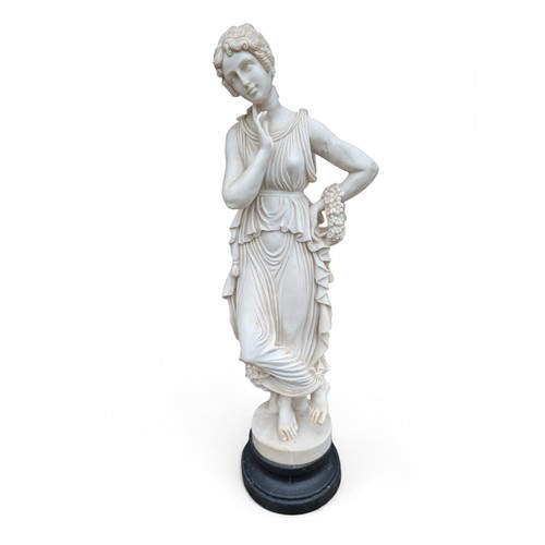 292 - Vintage Grecian Floor Standing Statuette - 65cm