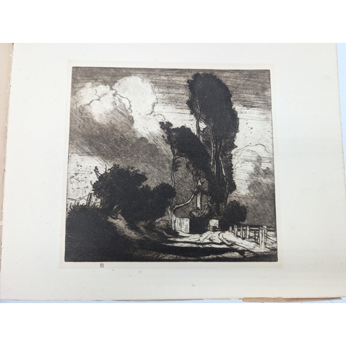 105 - Two Books On Etchings, Modern Masters of Etching Frank Brangwyn RA Plus Disasters of War Franncisco ... 